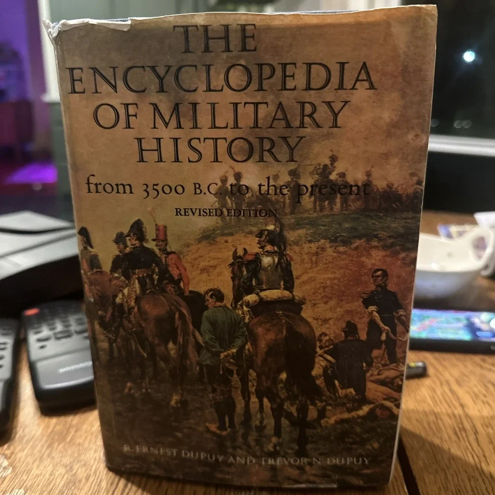 Encyclopedia of Military History 3500 BC to Present Dupuy Revised 2nd Ed 1986